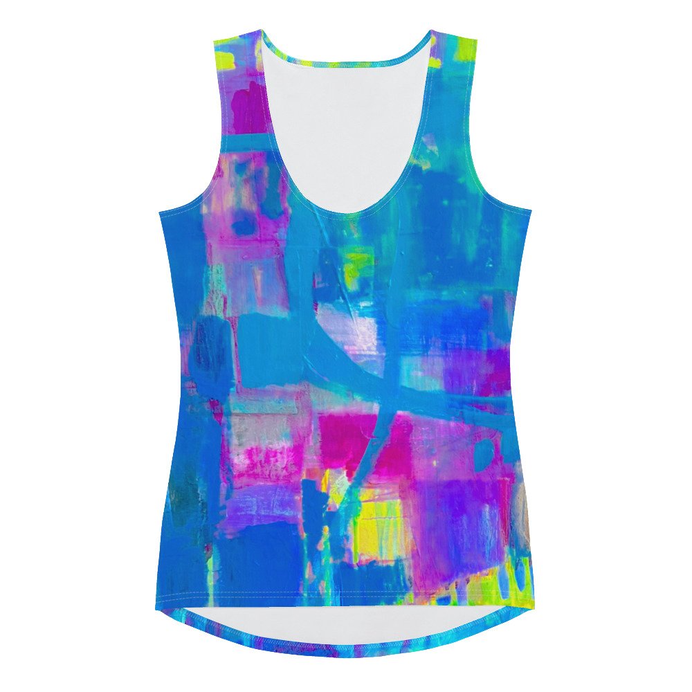 Coloring the Motion - Sublimation Cut & Sew Tank Top