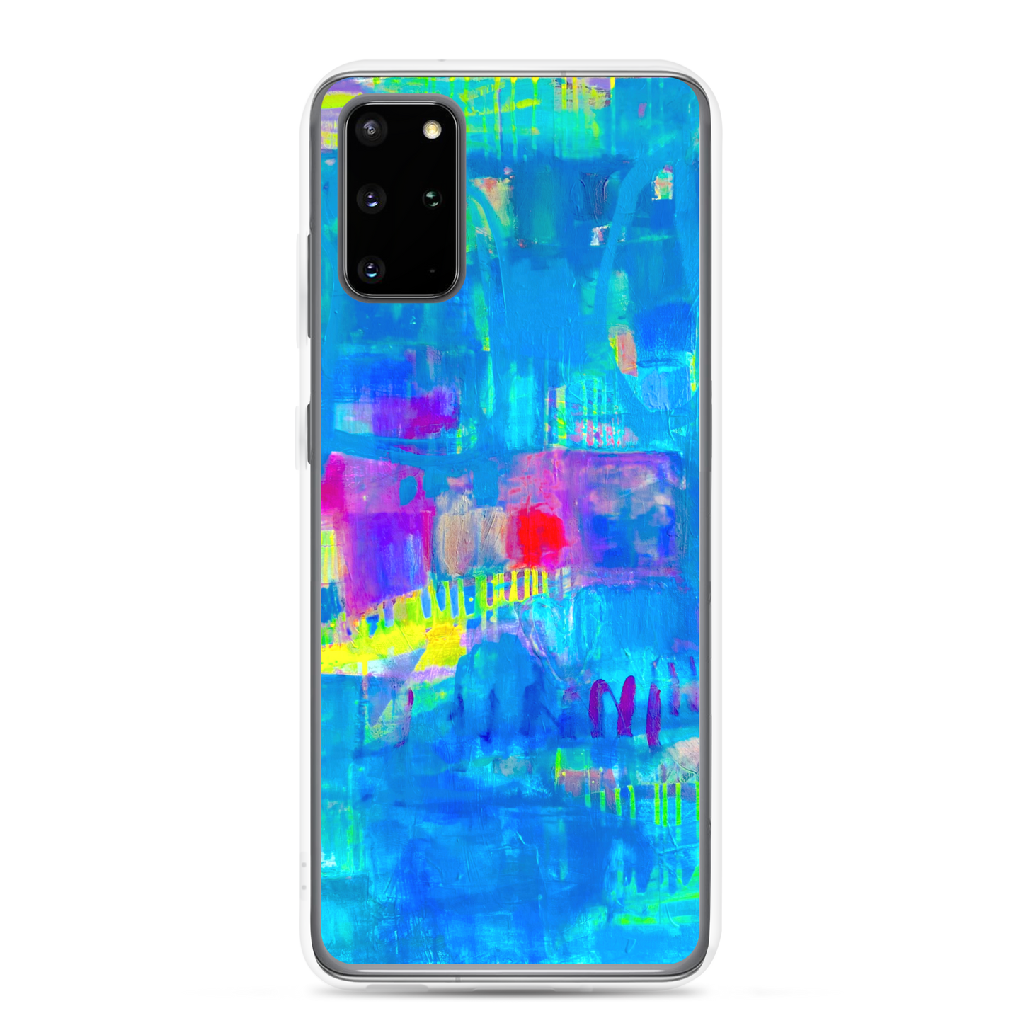 Coloring the Motion - Clear Case for Samsung®