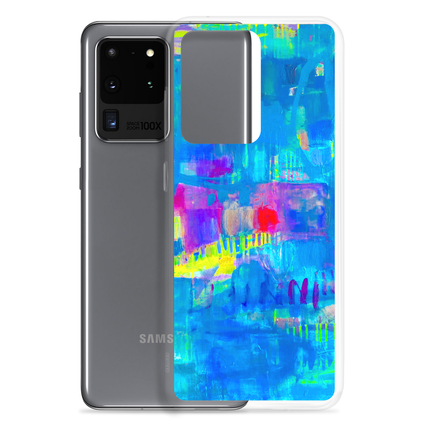 Coloring the Motion - Clear Case for Samsung®