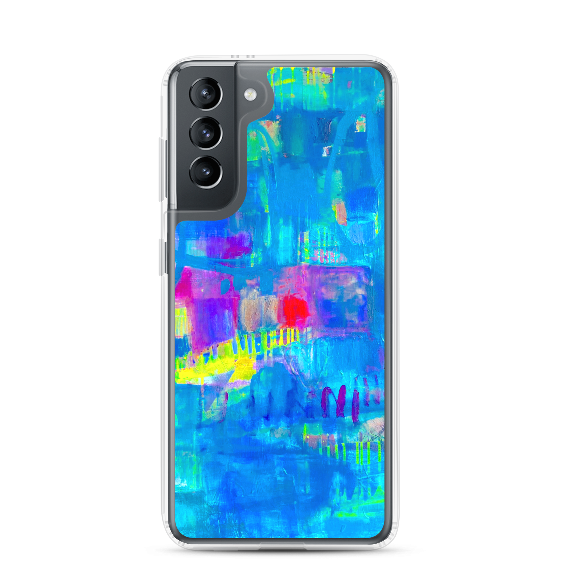 Coloring the Motion - Clear Case for Samsung®