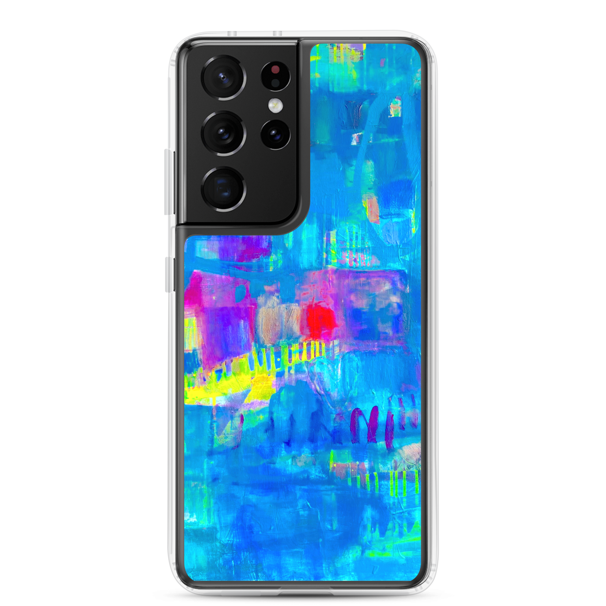 Coloring the Motion - Clear Case for Samsung®