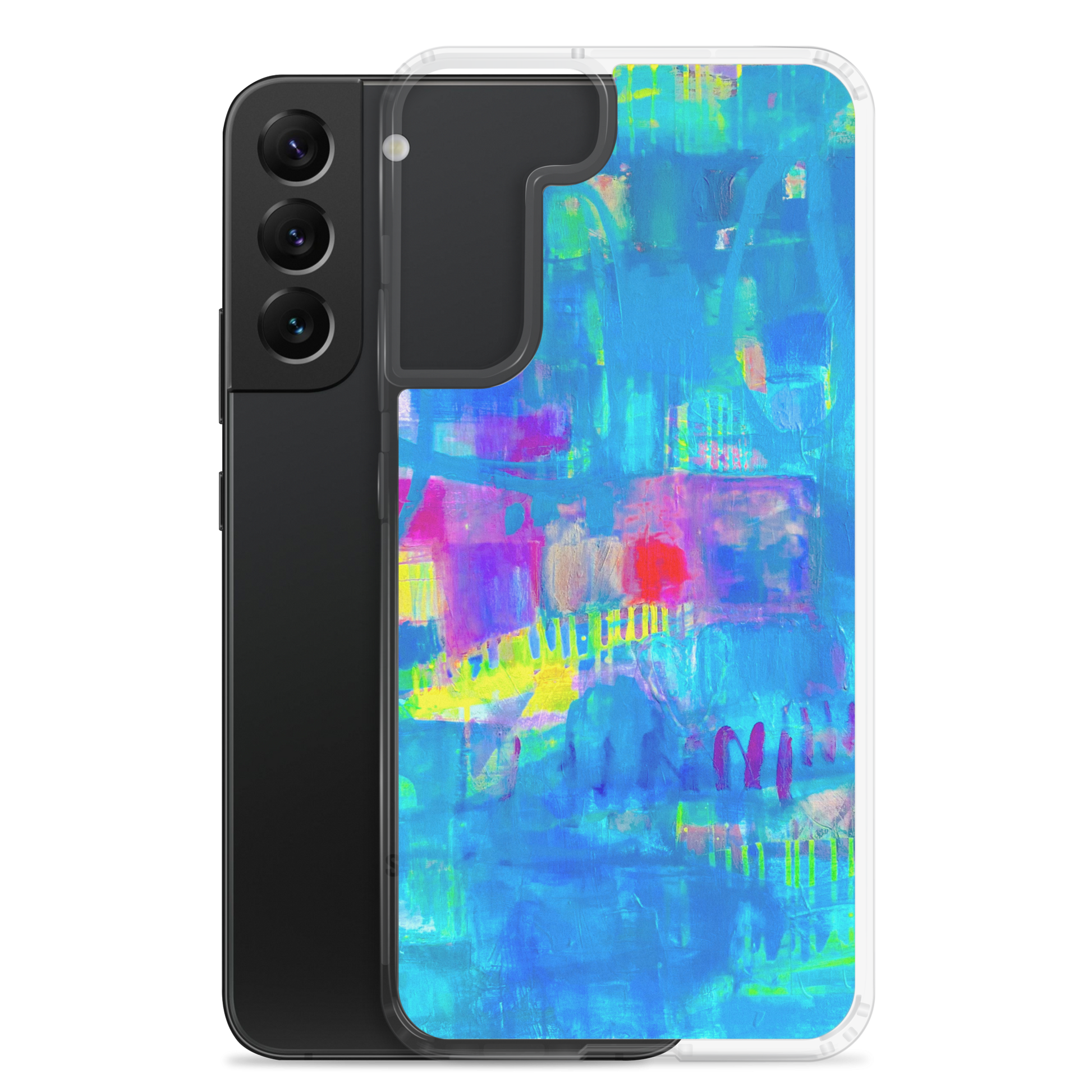 Coloring the Motion - Clear Case for Samsung®