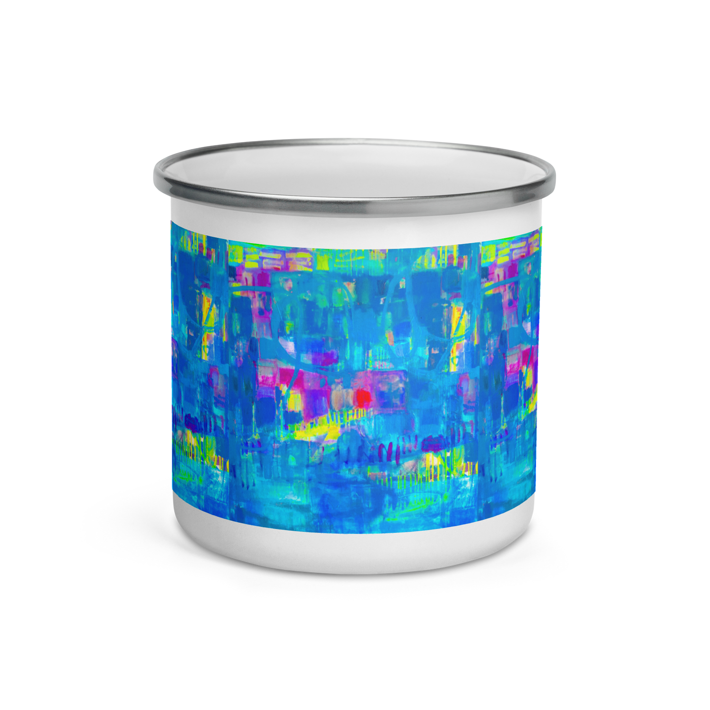 Coloring the Motion - Enamel Mug