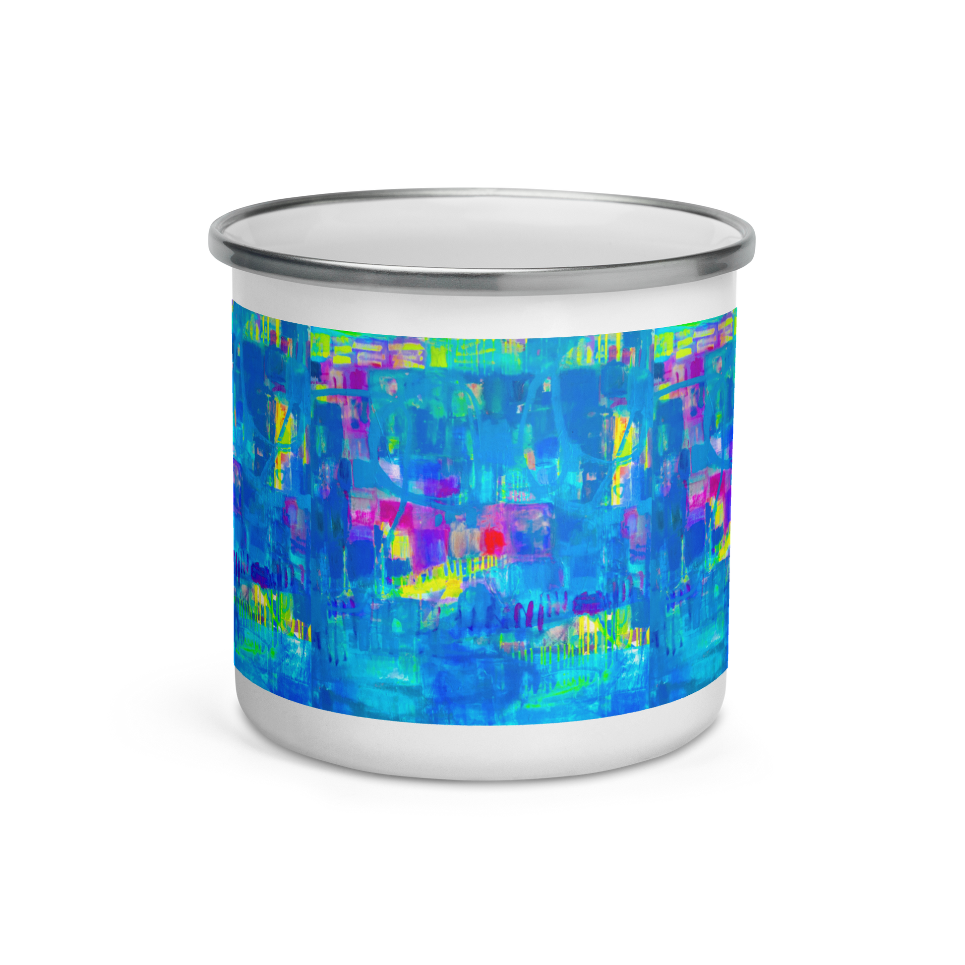 Coloring the Motion - Enamel Mug