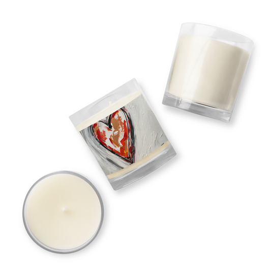 Some Like it Hot - Glass jar soy wax candle