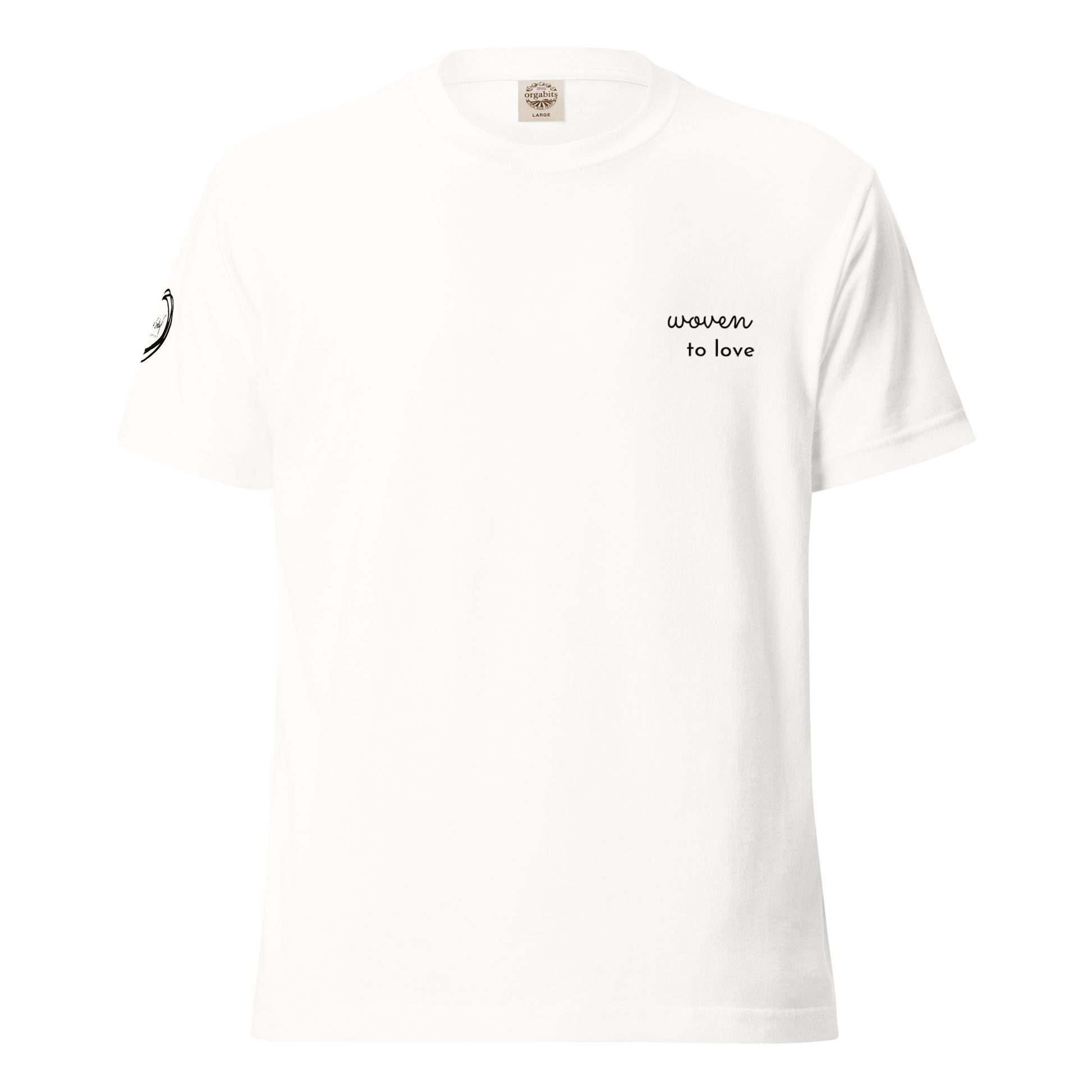 Woven to Love - Lightweight cotton t-shirt