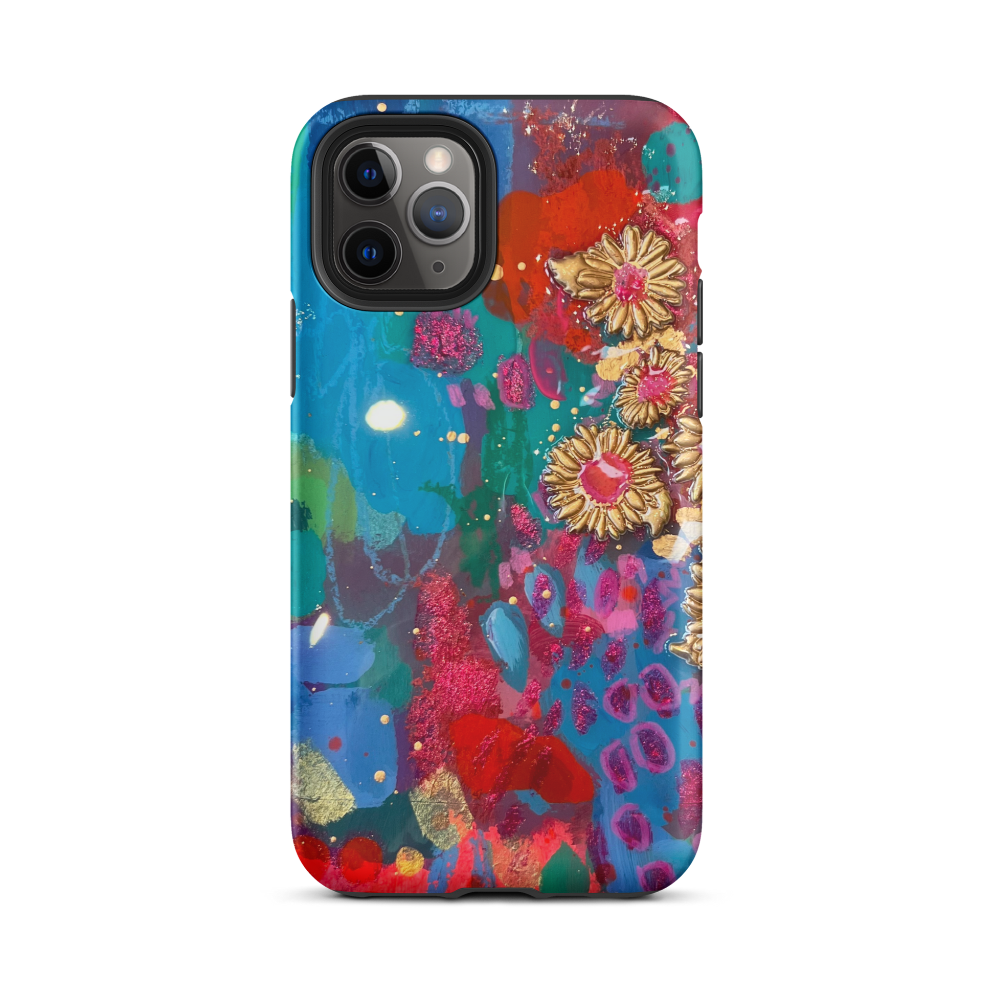 Friends are Flowers - Tough iPhone case