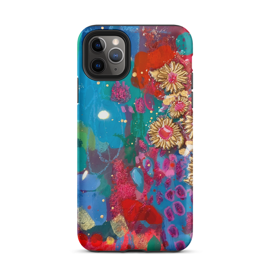 Friends are Flowers - Tough iPhone case