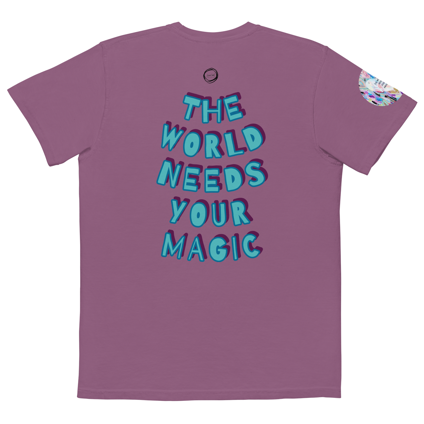 Magic - Unisex garment-dyed pocket t-shirt