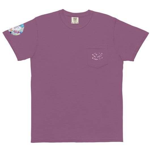 Magic - Unisex garment-dyed pocket t-shirt