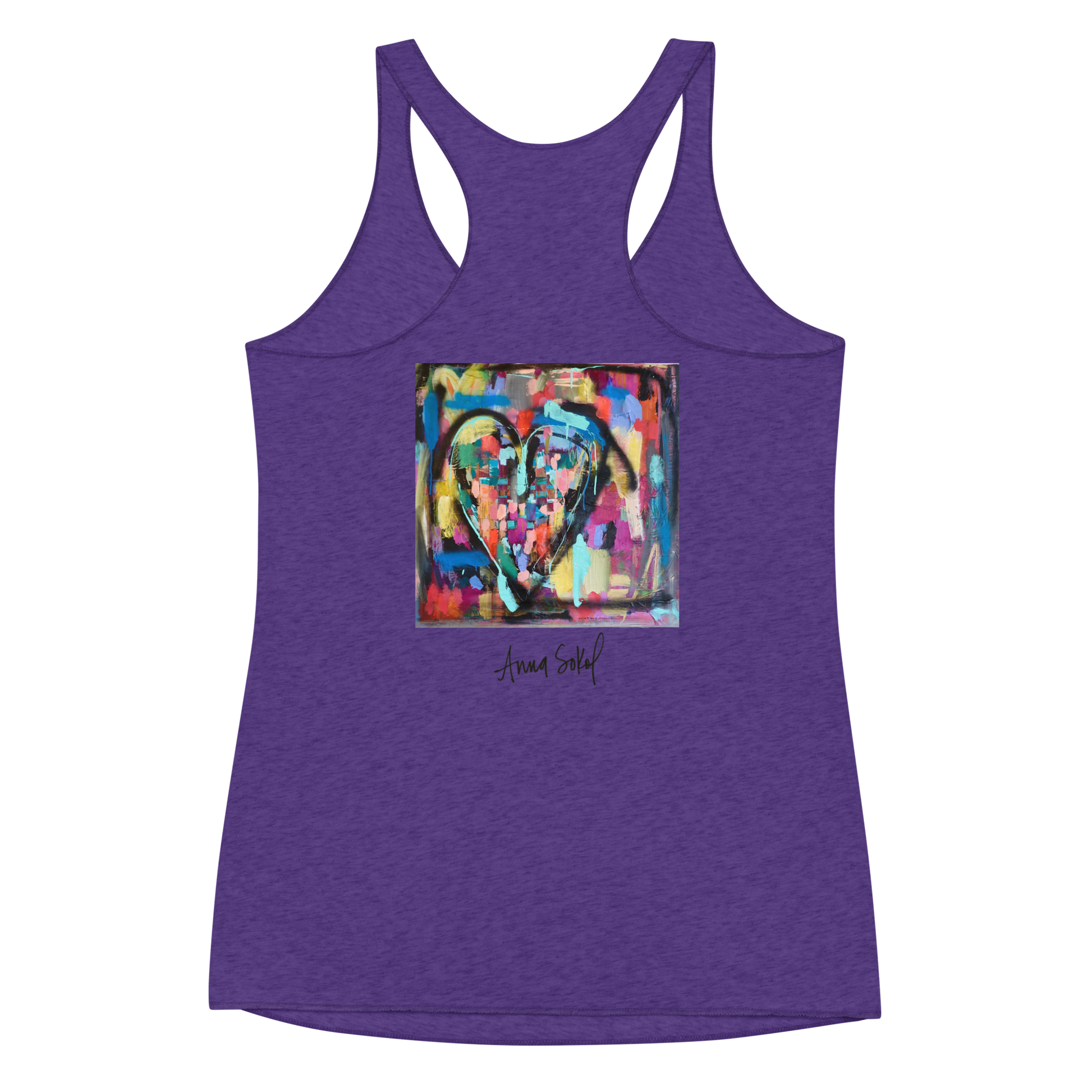 Woven to Love - Women's Racerback Tank