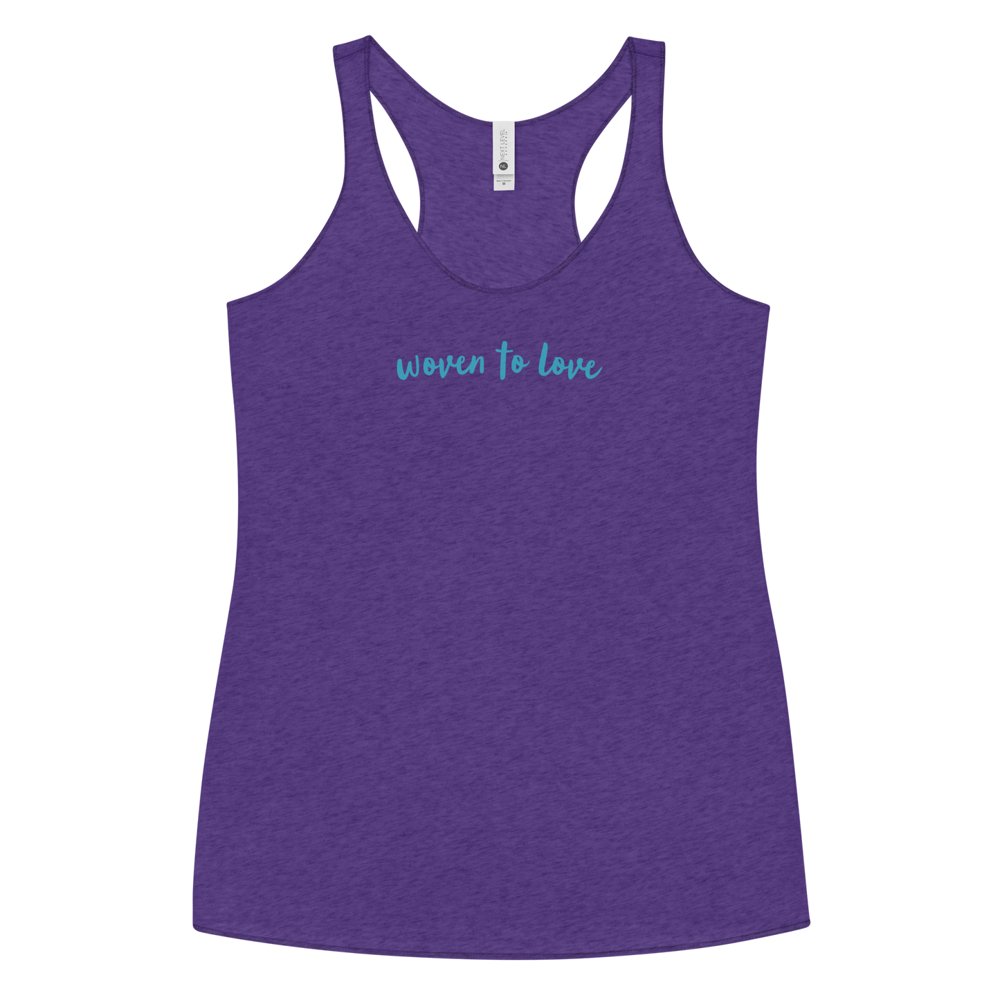 Woven to Love - Women's Racerback Tank